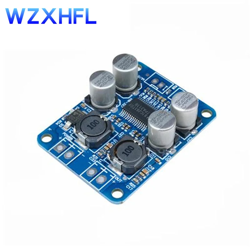 1 шт. планка усилителя мощности Аудио Цифровой моно, модуль усилителя, DC 12В-24В TPA3118 60 Вт