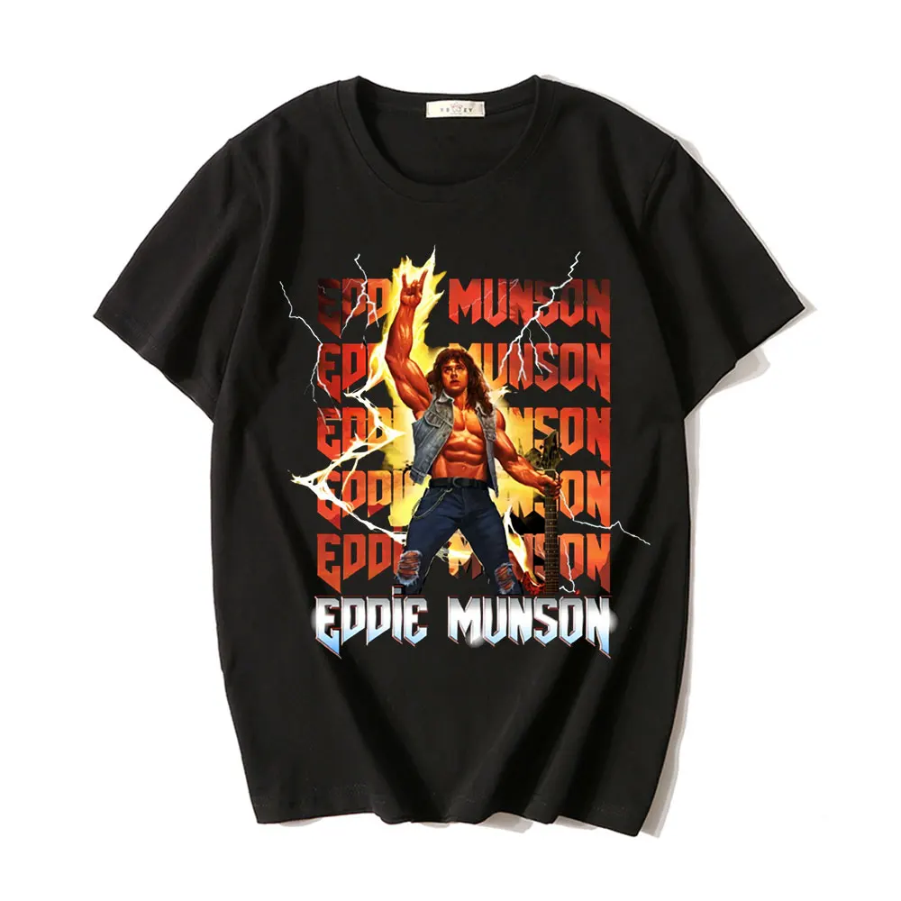 

Футболка мужская оверсайз с принтом «очень странные дела»