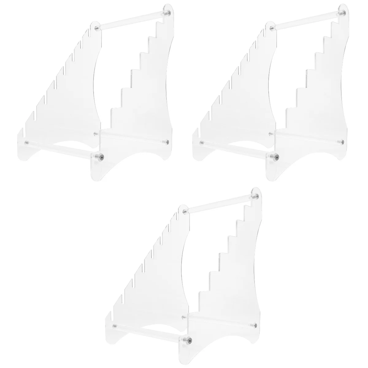

3pcs Small Display Holder Shop Holder Storage Stand