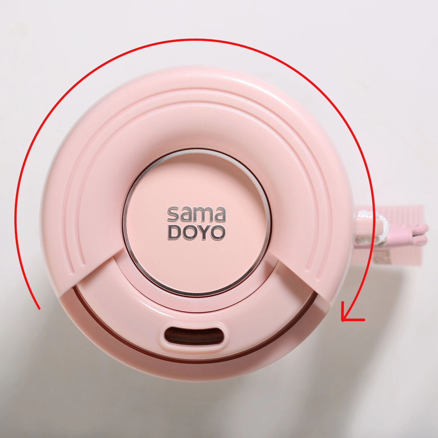 Samadoyo — внутренние стенки с серебряным титаном изолированная чашка портативная