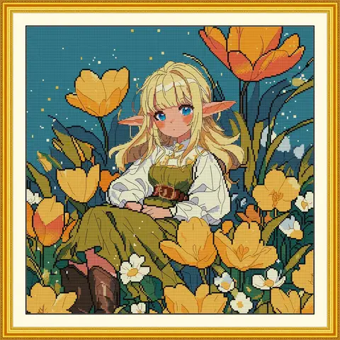 Soulgift News Набор для вышивки крестом Волшебник