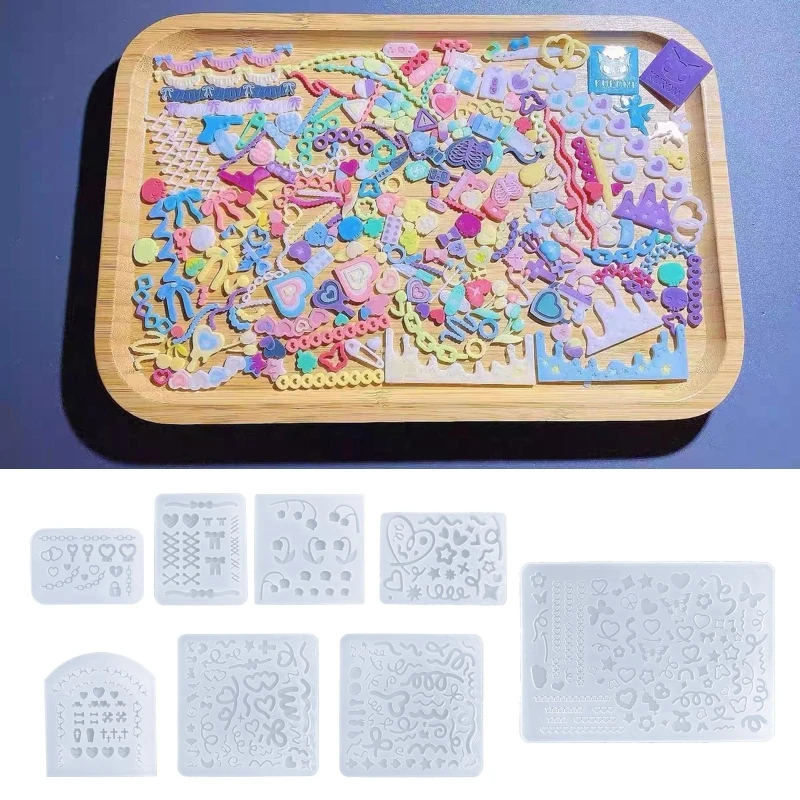 

Маленькая цветная полоса зыбучий песок литье смолы художественная форма из смолы кристальная силиконовая форма эпоксидный полимерный бре...