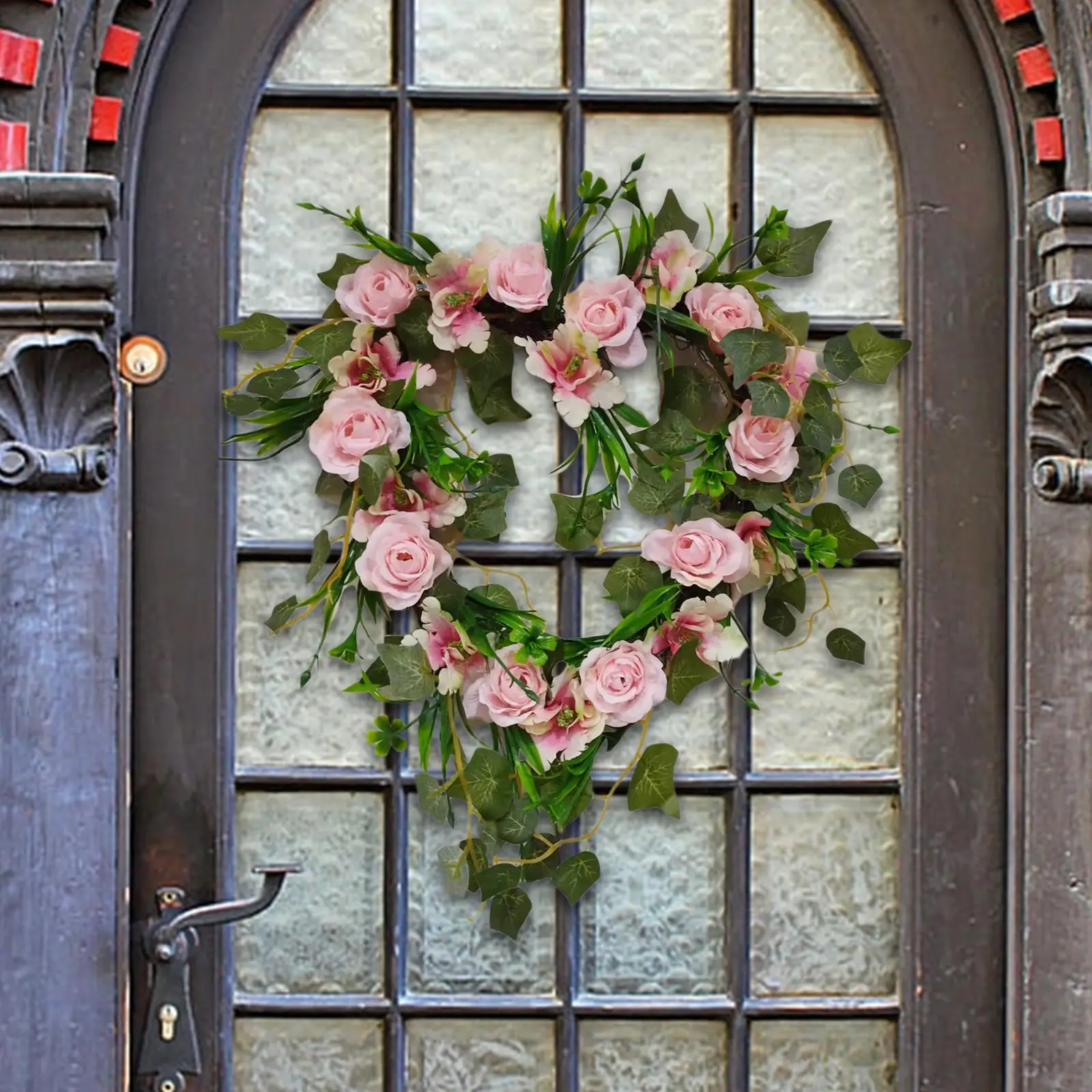 

Valentine's Day Wreath Wall Hanging 45cm for Window Wedding Party Decor