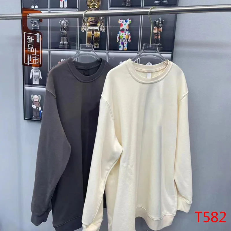 

Модный розовый свитер в форме подковы T582, пальто в стиле панк с надписью, Осень-зима