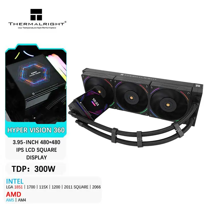 Универсальный процессор Thermalright Hyper Vision 360 с водяным охлаждением