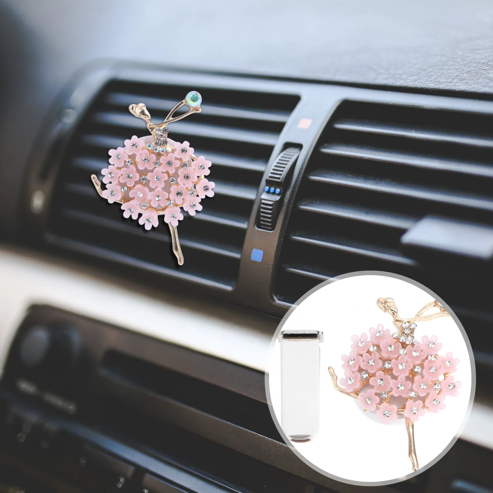 

Vehicle Air Fresheners Air Conditioning Outlet Clip Bling Air Vent Clip Automotive Air Fresheners Car Perfume Clip