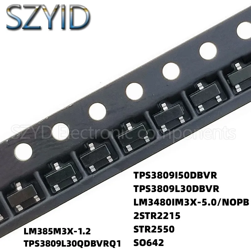 

100PCS SOT23 LM385M3X-1.2 TPS3809L30QDBVRQ1 TPS3809I50DBVR TPS3809L30DBVR LM3480IM3X-5.0/NOPB 2STR2215 STR2550 SO642