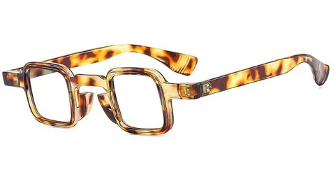 Прозрачные зеленые квадратные очки для чтения в стиле панк, ультралегкие маленькие очки унисекс в оправе для дальнозоркости, очки с блокировкой синего света