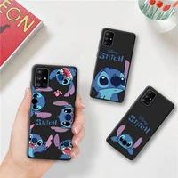 disney stitch the baby phone case for samsung galaxy a03s a52 a13 a53 a73 a72 a12 a31 a81 a30 a32 a50 a80 a71 a51 5g