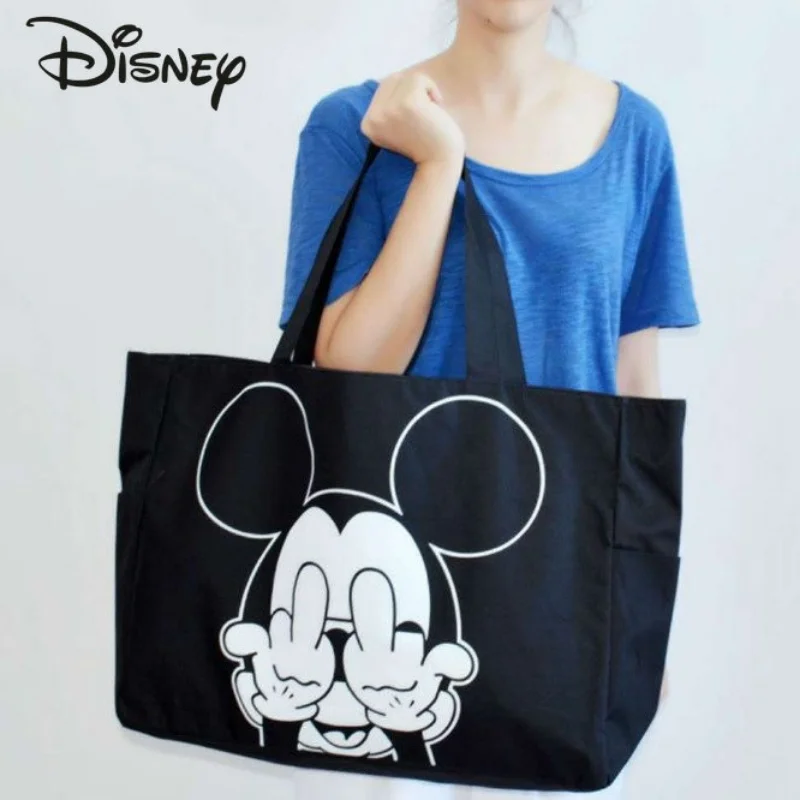 Disney New Travel Bag Fashionable High Quality Moving Luggage Cartoon Large Capacity Multifunctional Home Supplies Storage Bag