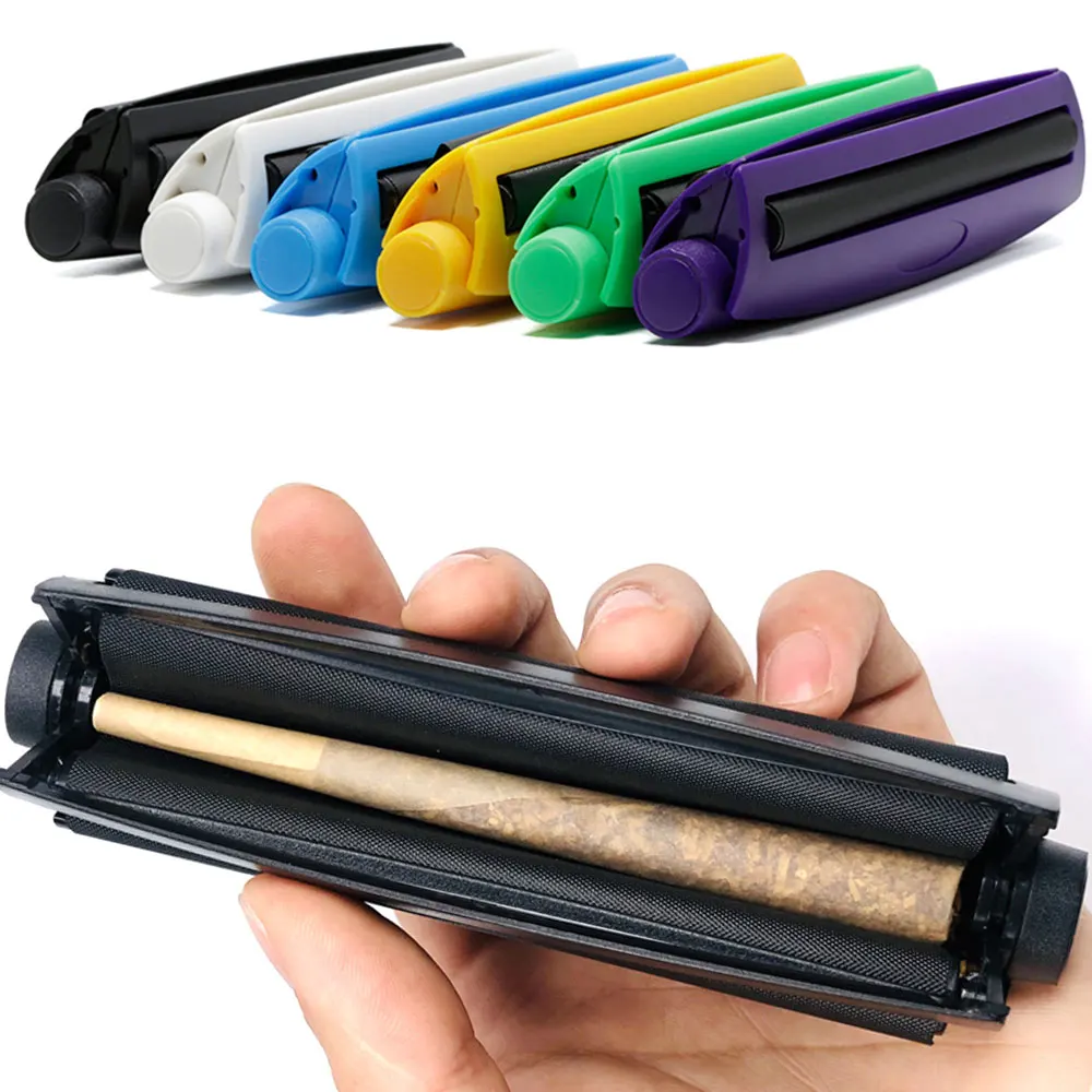 

Herb Weed Rolling Paper Maker Manual Tobacco Roller Cone Joint with Doob Tube Cigarette Rolling Machine for 110mm Smoking Tool