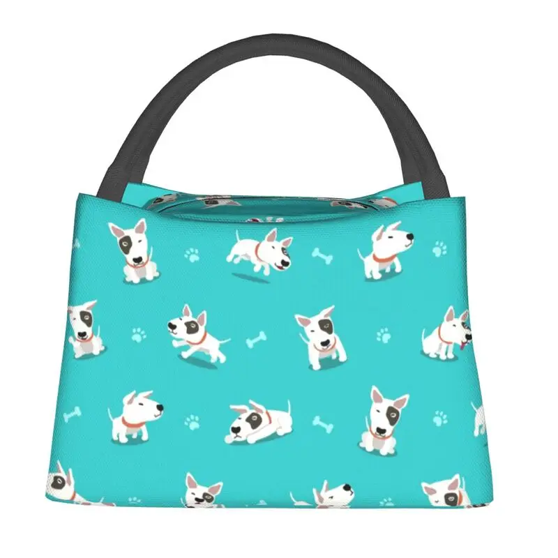 

Портативный Ланч-бокс с изображением милого Бультерьера для щенка