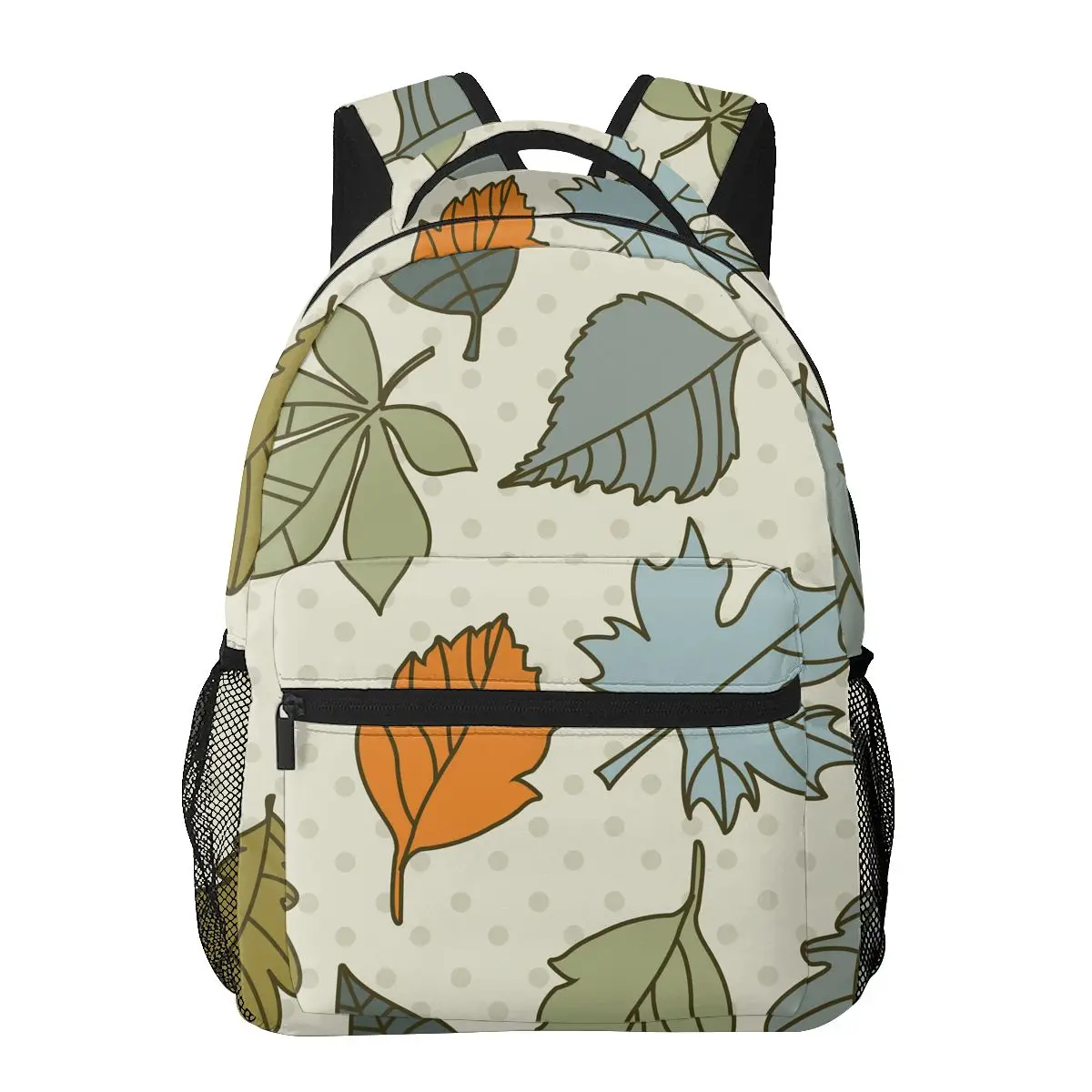 

Новая сумка через плечо с бесшовным Рисунком Листьев осенний фон модная школьная сумка для подростков рюкзаки дорожная сумка