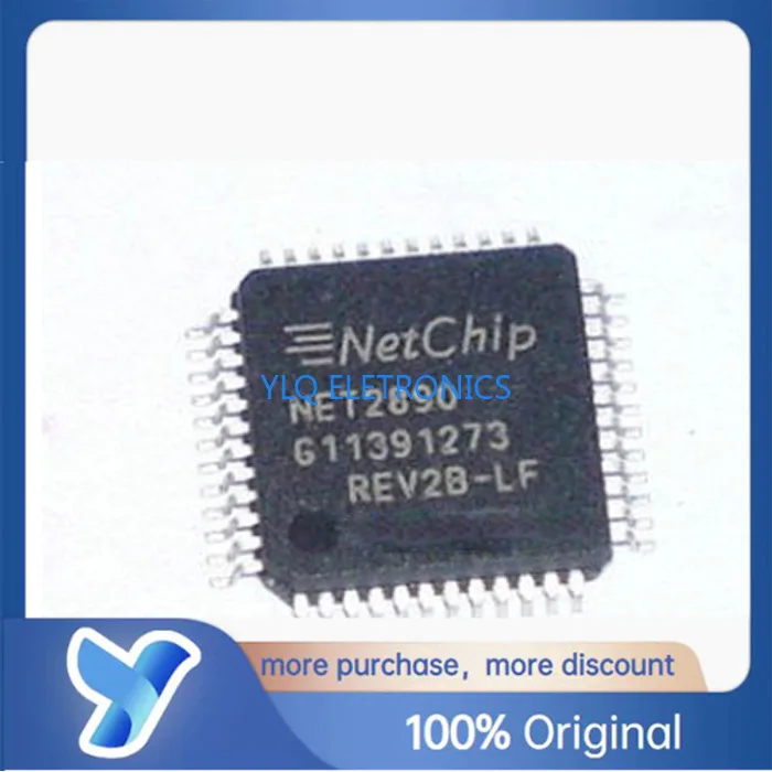 

Оригинальный новый чип интегральной схемы NET2890REV QFP48