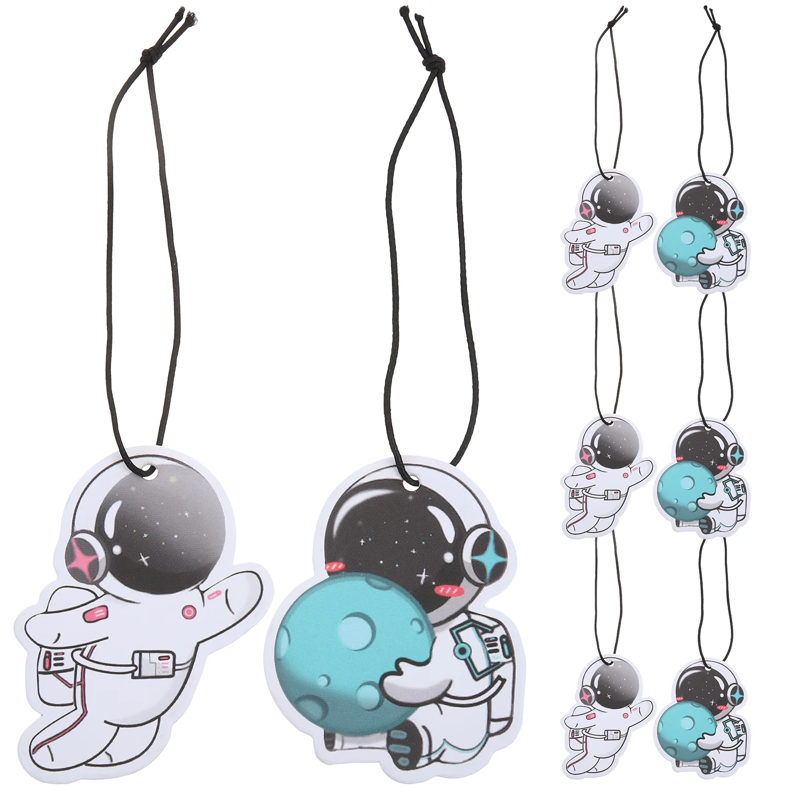 

Car Hanging Air Fresheners Mirror Decoration Accessories Vent Interior Scented Astronaut Cute Aromatherapy Funny Pendant Chips