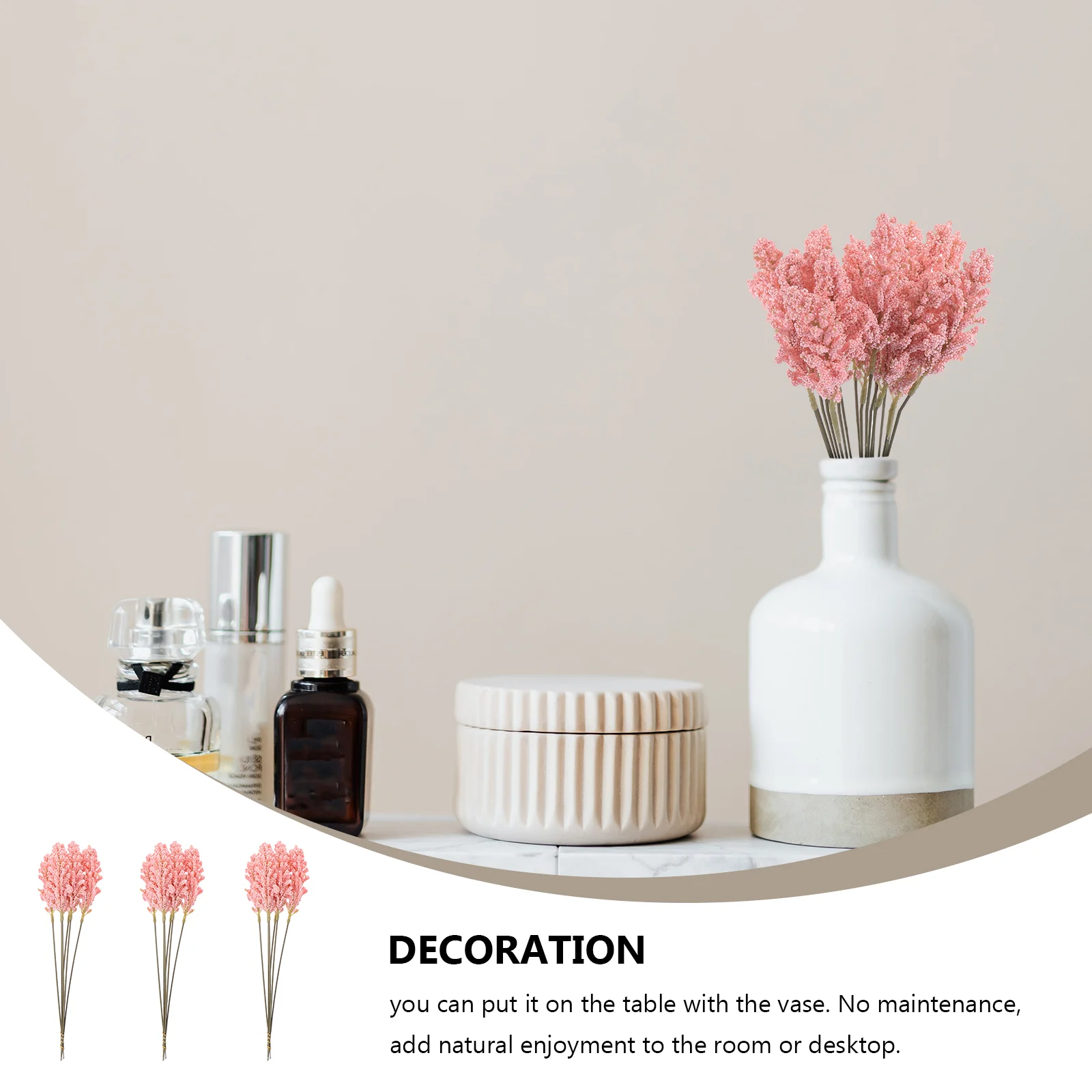 18 шт. искусственные кукурузные уши цветы декор из пшеницы натуральные стебли