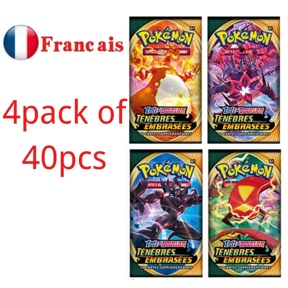 40 шт. карты покемонов GX Vmax EX Mega Evolutions карта блестящая игровая коллекция боевая