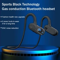 new b7 bone conduction earphones bluetooth 5 3 wireless not in ear headset sweatproof waterproof sport running headphones