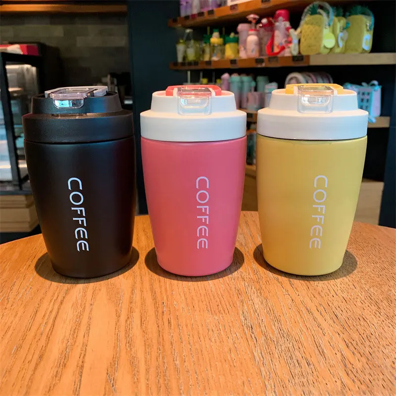

Coffee mug/insulation mug portable travel mug stainless steel car cover coffee thermos cold drink beer mug mug