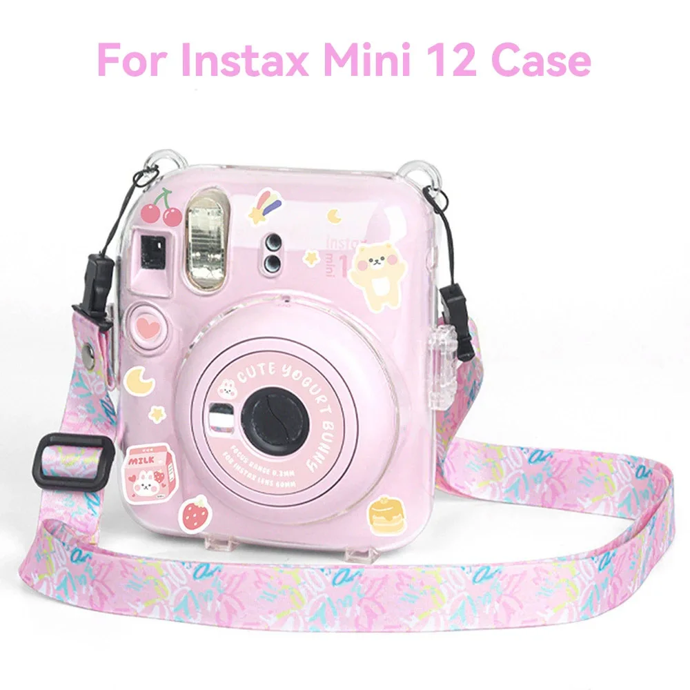 Прозрачная защитная сумка для фотоаппарата Fujifilm Instax Mini 12