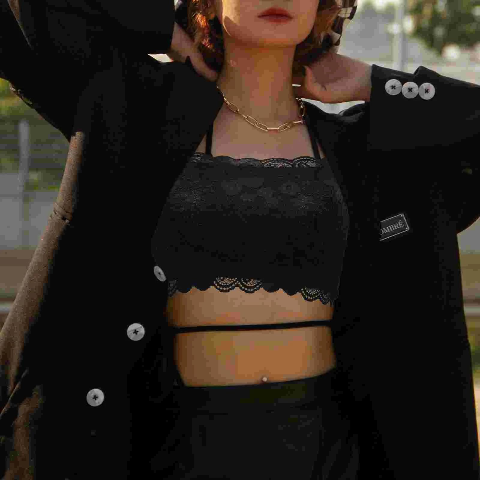 Накидка с глубоким вырезом топы лямкой на шее женские эластичные ремни без