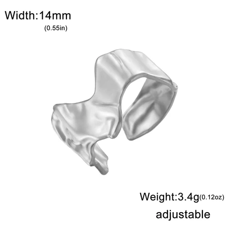 Кольца Skyrim золотого цвета из нержавеющей стали