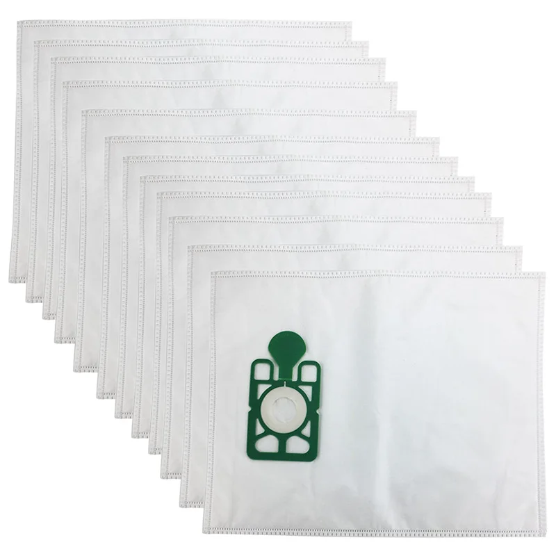 

Hot 12Pcs Vacuum Cleaner Bags HEPA Filter Dust Bag Replacement for Numatic HVR200 Henry James NVH200, NRV200, NV200, NV250, NVR