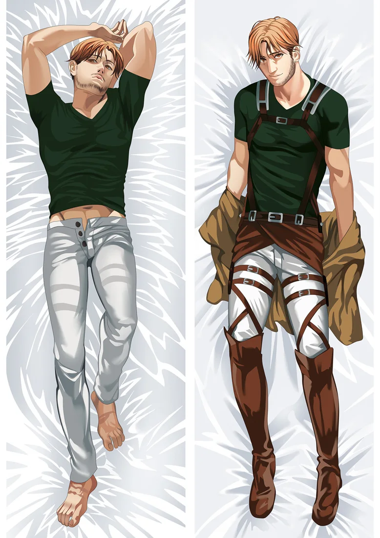 

Attack On Titan Dakimakura body Pillowcase Cushion Case Cover