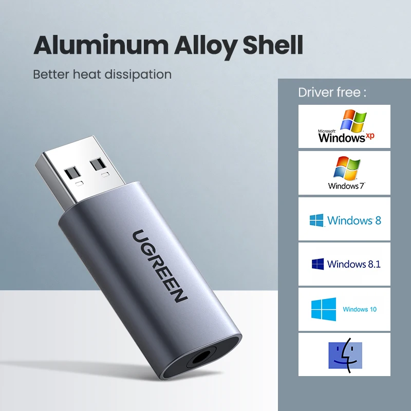 USB-Звуковая Карта UGREEN | AliExpress