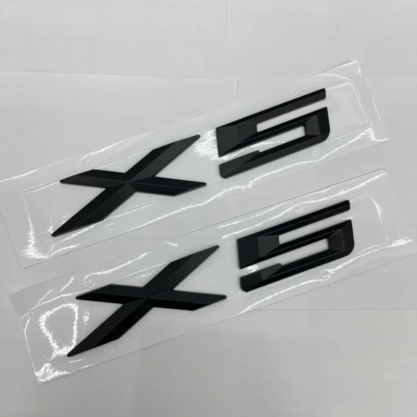 

1*Car Sticker Car Emblem Letter Trunk Emblem Rear Badge Decal For BMW E70 ‎E53 ‎F15 X5 Auto Accessories Styling