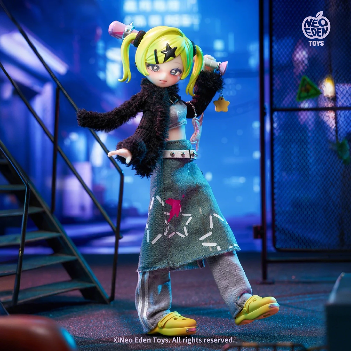 Фото Коллекционная серия кукол HIPLAY NEO EDEN TOYS BJD Eve Lynna: Двуглавый убийца (6 штук, полный набор) №3