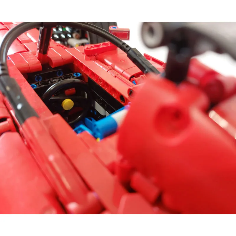 Новинка MOC-128366 Classic S Racing 2489 штук 42143 модифицированные строительные игрушки блоки