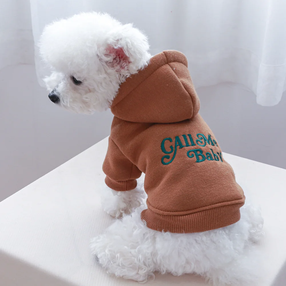 

Small Dog Jacket Winter Autumn Warm Sweater Pet Wool Fashion Coat Cat Cute Hoodie Puppy Sweatshirt Poodle Chihuahua Pomeranian