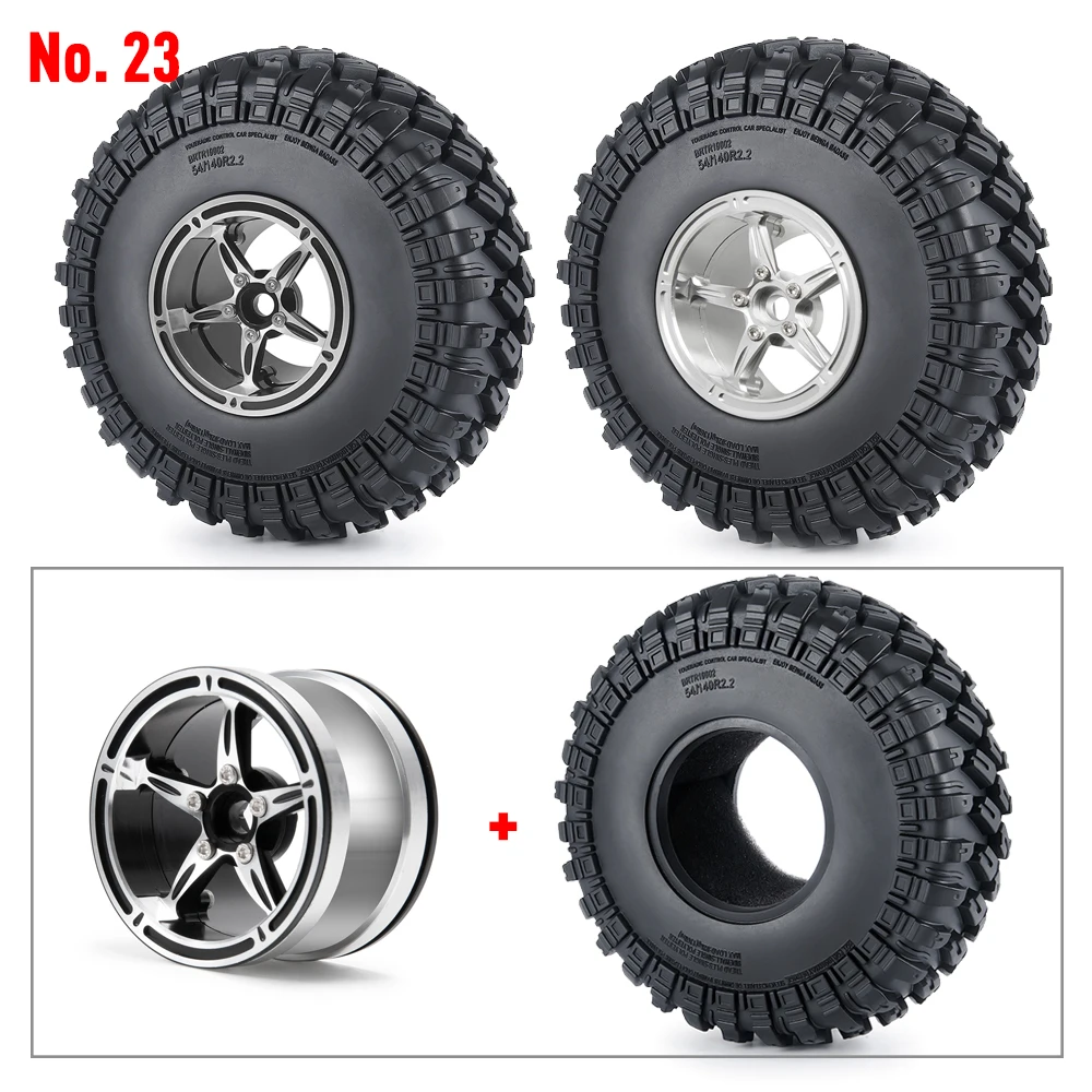 Колесные диски Mibidao 2.2 дюйма для Axial Wraith