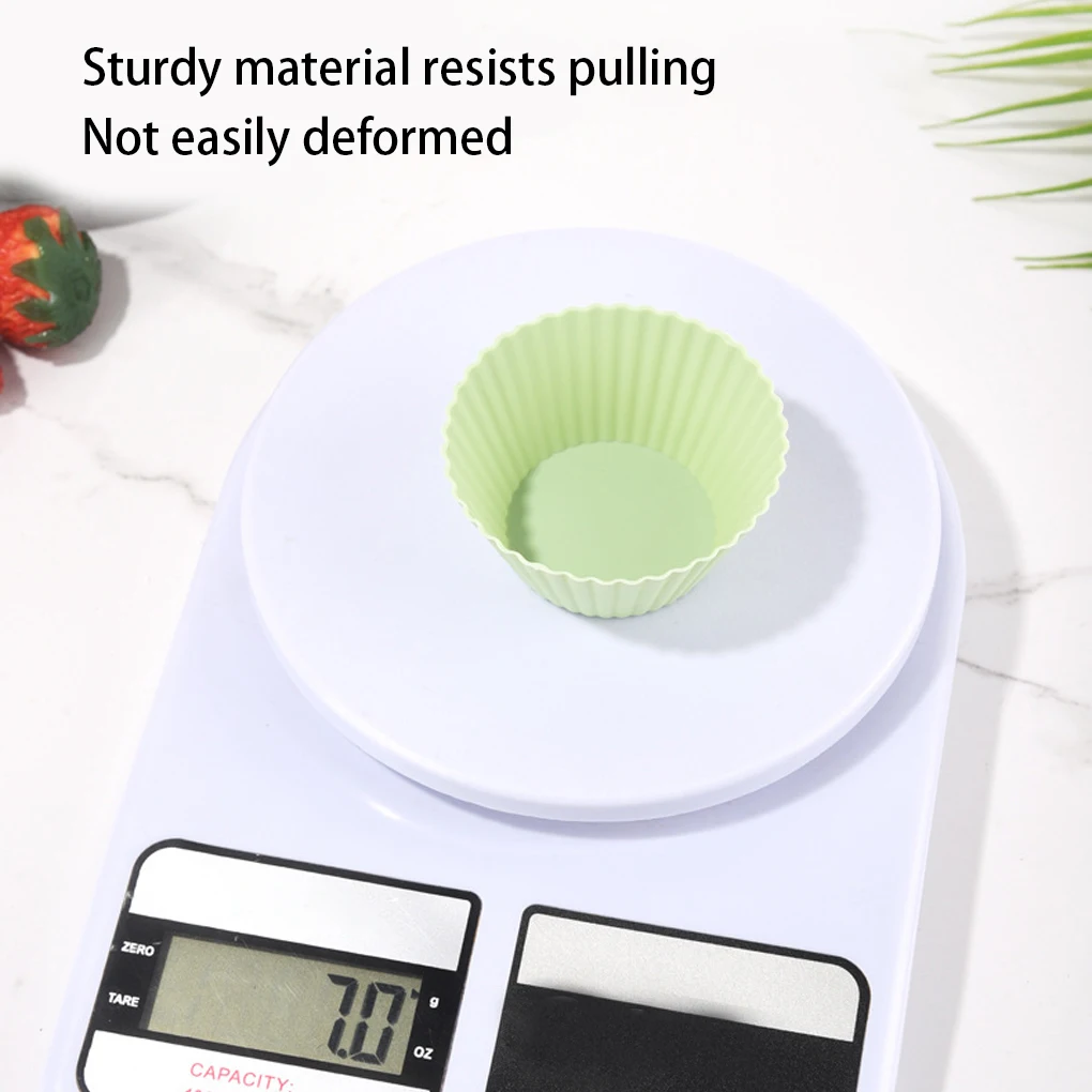 

Силиконовая форма для маффинов, многоразовая форма «сделай сам» для кексов, поднос для выпечки, голубого цвета, для свадьбы, дня рождения, 50 штук