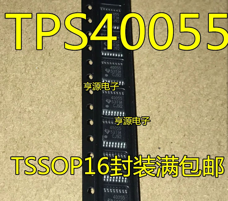 

free shipping TPS40055PWPR TPS40055 40055 TSSOP16 10pcs