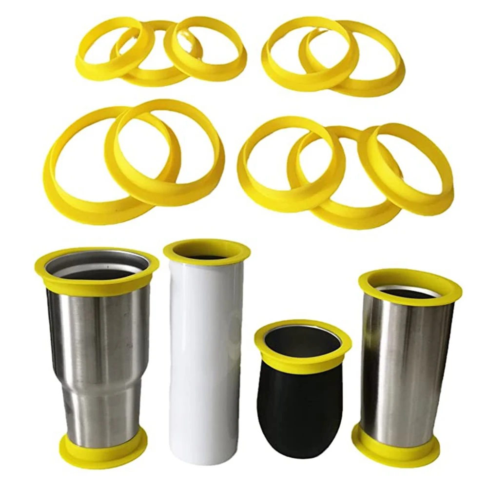 

10 Tumbler Shields,Resin Tumbler for Epoxy Resin Paint,Spray Paint,Clean Rims Tool for DIY Epoxy Tumblers