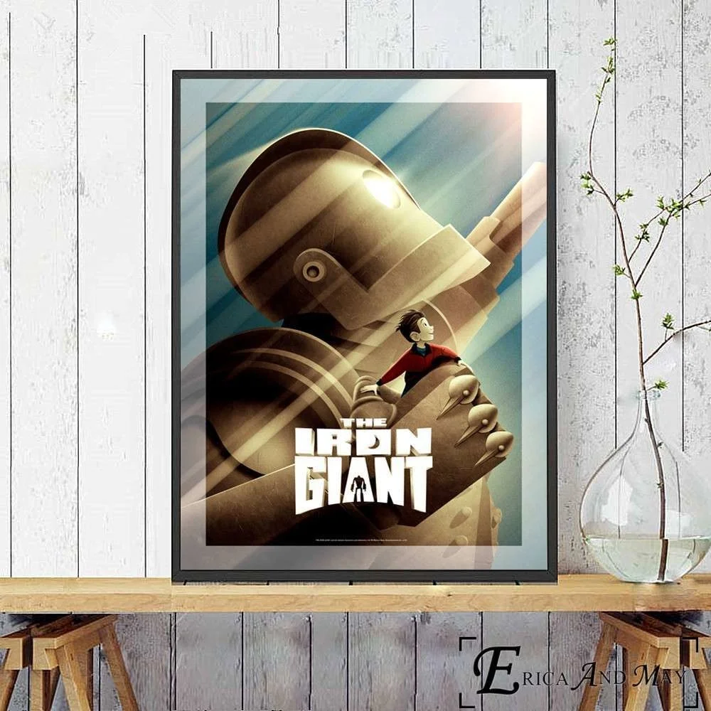 

Giant Movie Iron Figure posters and prints wall art Canvas painting Pictures Hot modern style room decoration aesthetic Cuadros