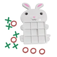 tic tac toe board game toys xo board game for leisure time noughts and crosses game interactive board game table toy adult kids