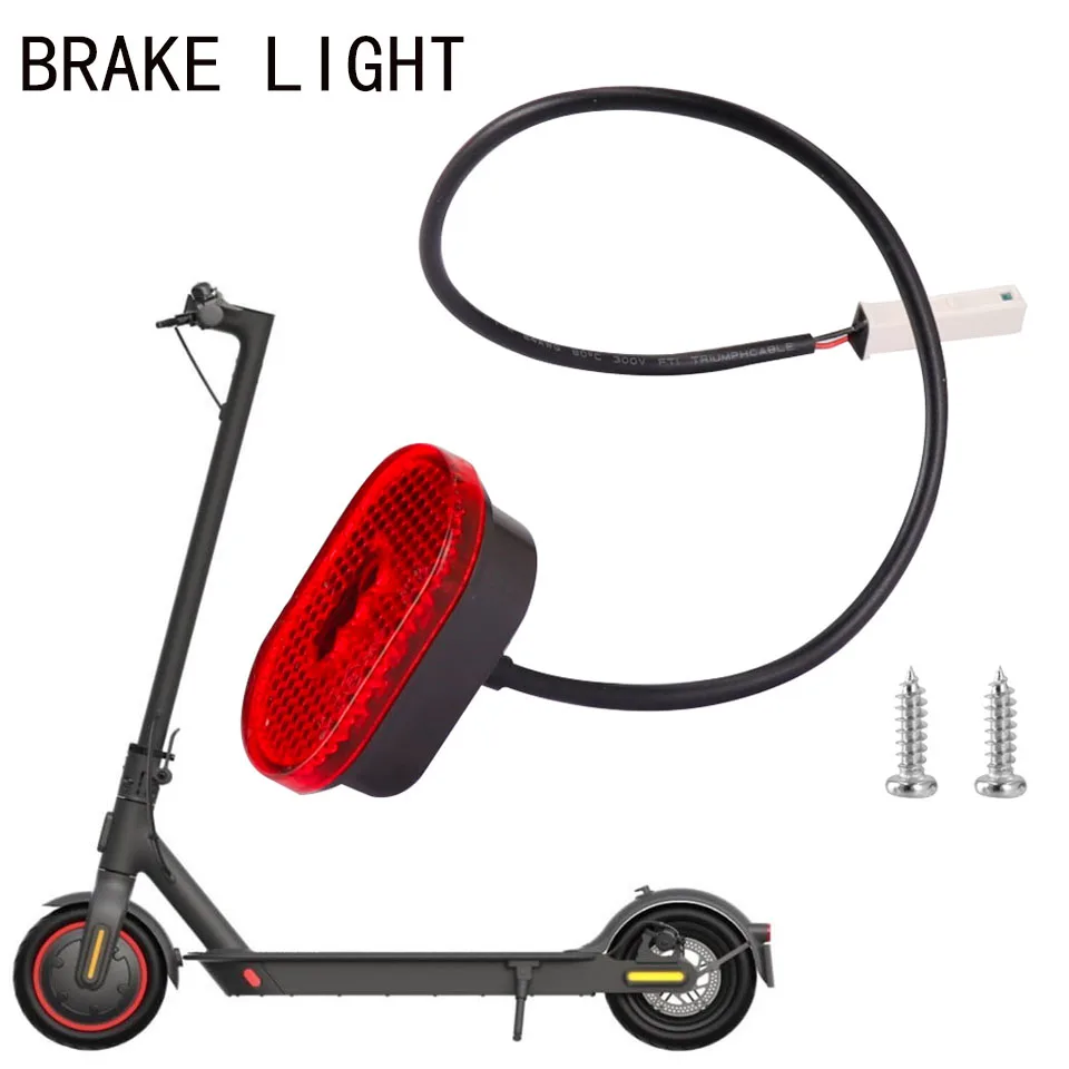 Electric Scooter Brake Rear Tail Light for Xiaomi MI/Pro 2 Taillight  Safety Stoplight Lamp Waterproof Scooter Vehicles