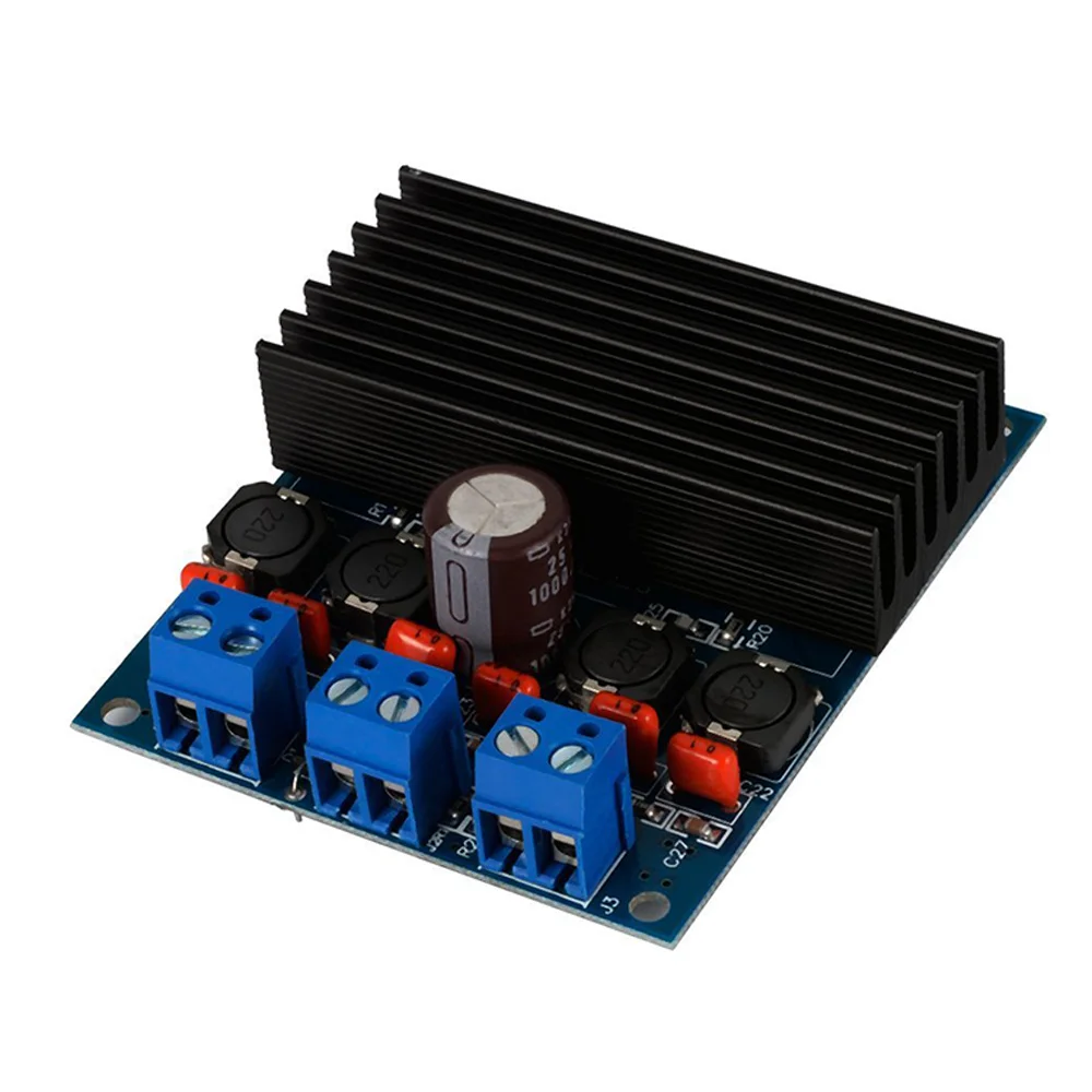 2 x 50W TDA7492 Class D High-Power Digital Magnifier Board Amp W/ Radiator Magnifier Module