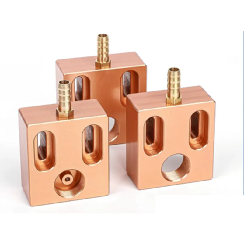 

DEM Accessories In Ruby ​​Water Nozzle Cooling Plate With Outer Diameter 50*50/60*60/53*58 General Aluminum Alloy Materia 1PC