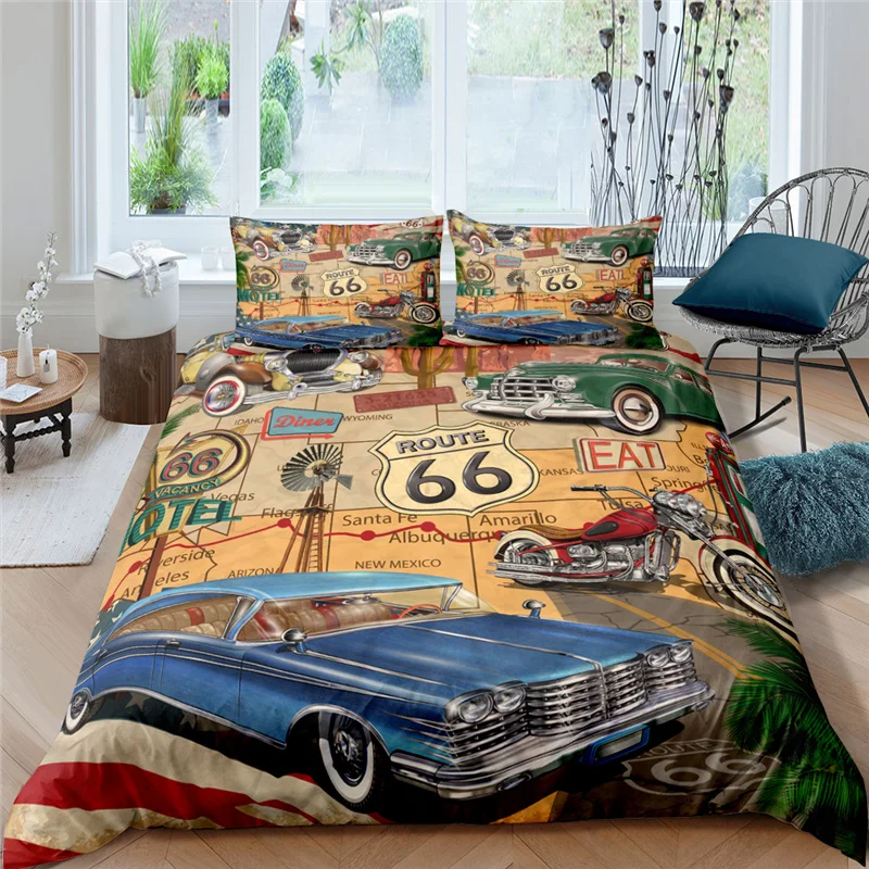 

Комплект постельного белья American Route 66 из полиэстера 3 шт.