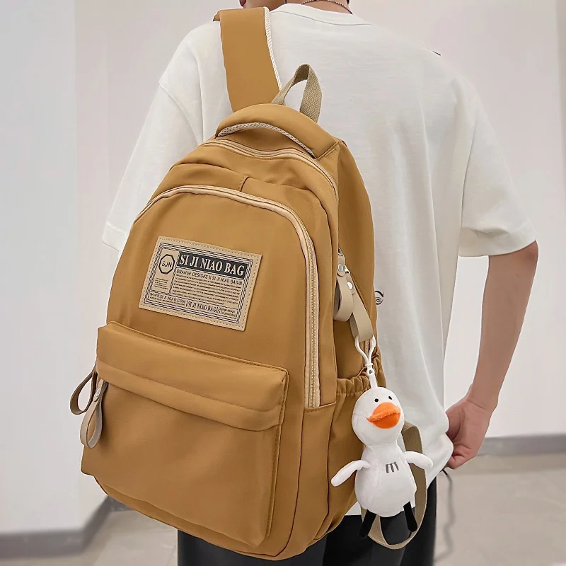 

Дорожная вместительная сумка для учебников для женщин и мужчин, нейлоновый рюкзак для колледжа для девушек и мальчиков, классные школьные портфели для женщин и мужчин для ноутбука