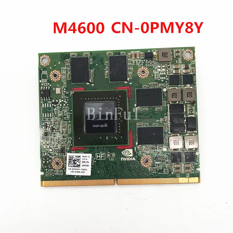 High Quality For DELL M4600 CN-0PMY8Y 0PMY8Y PMY8Y Quadro 2000M 2GB SDRAM Video Card For Precision 100% Full Tested Working Well