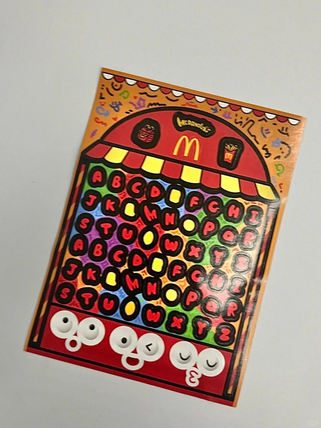 Рация mcдональд McNuggets фри рация с наклейкой на задней панели детская игрушка