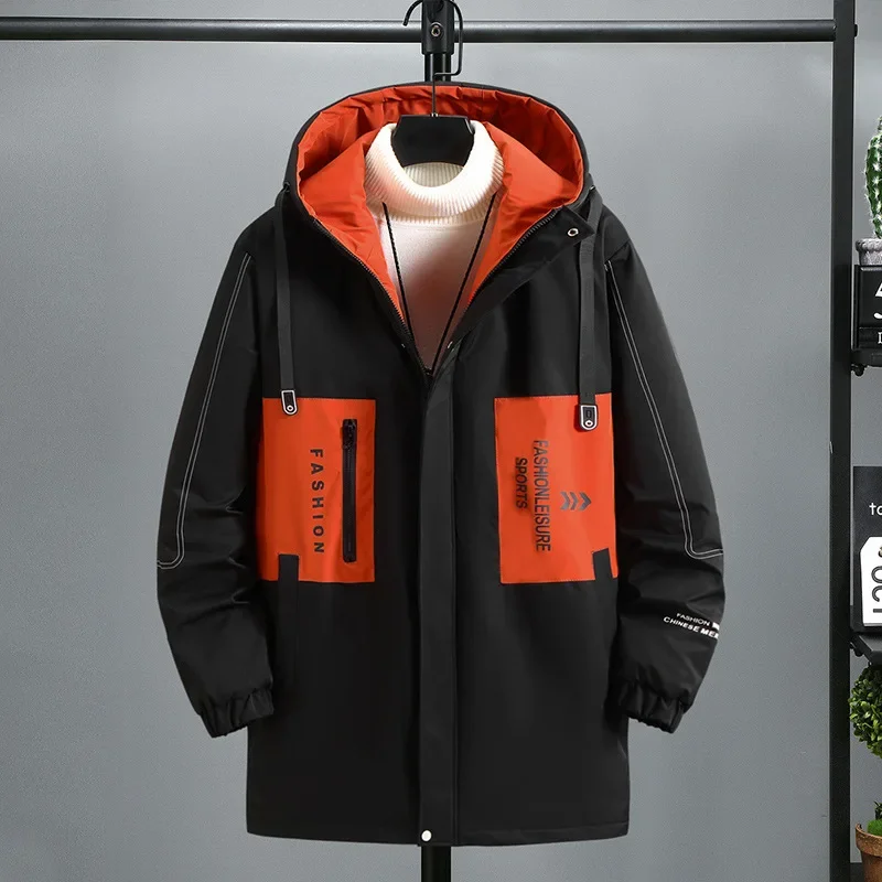 Осенне-зимняя верхняя одежда больших размеров 10XL модная и красивая толстая