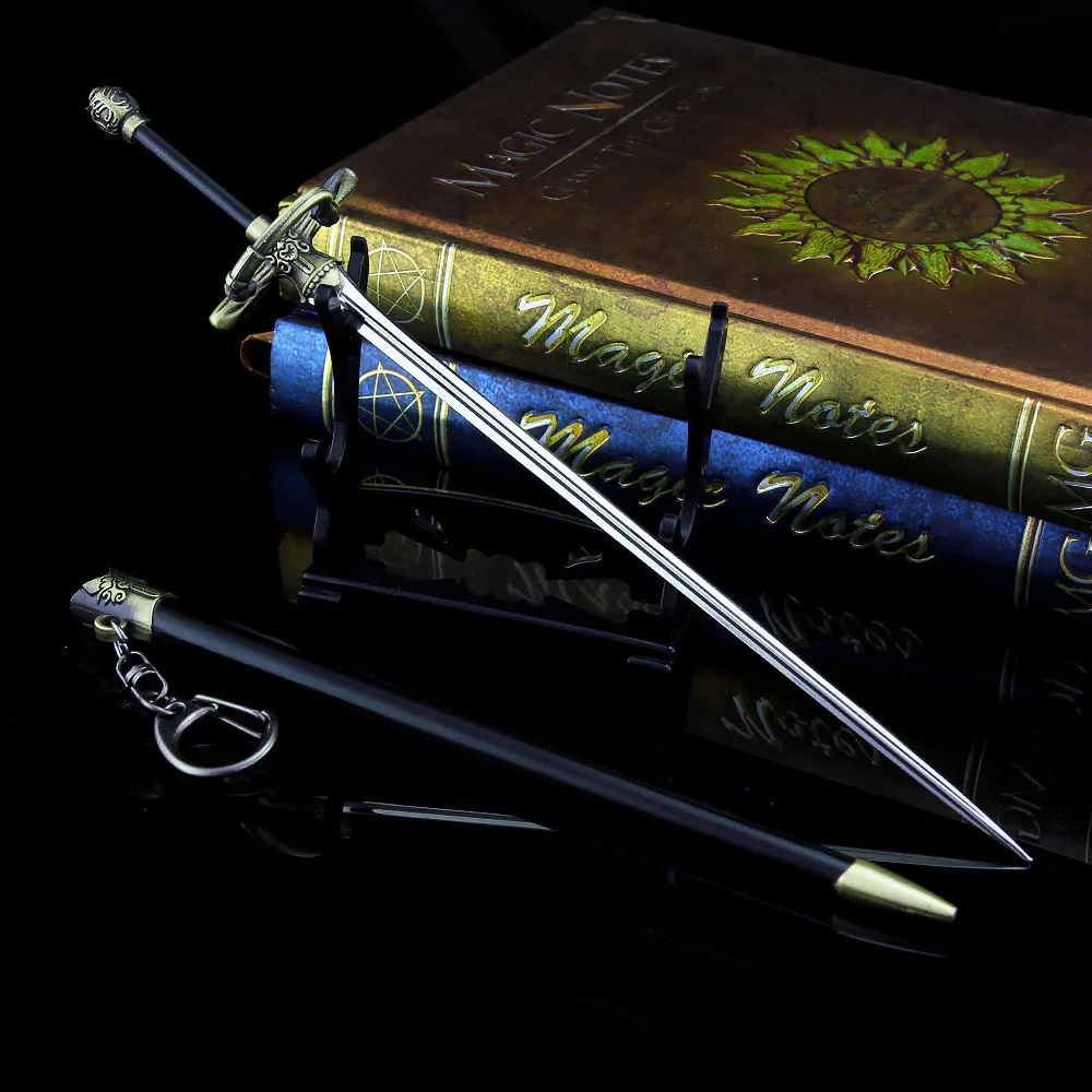 

Игла для шитья 22 см, стальная периферийная аря Старка, ТВ, средневековое металлическое оружие, модель брелка, самурайский меч, подарки, игрушки для мальчиков