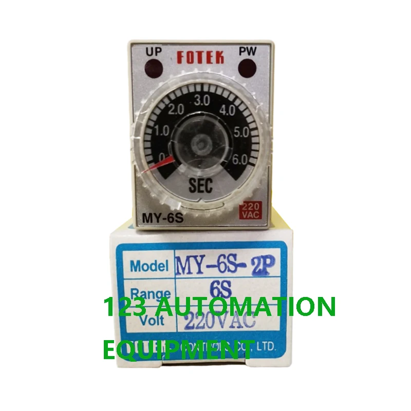 Аутентичные новые реле FOTEK MY-1S 3S 6S 10S 30S 60S-2P-220V 10S-4P-220V таймер переключения времени