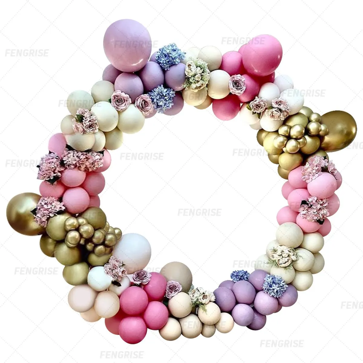 Фиолетовый розовый Макарон воздушные шары-гирлянды арочный комплект для дня